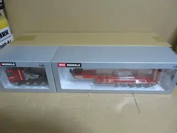 WSI 1/50 볼보 8x4 + 5ac Nooteboom 포장 조건 있음
