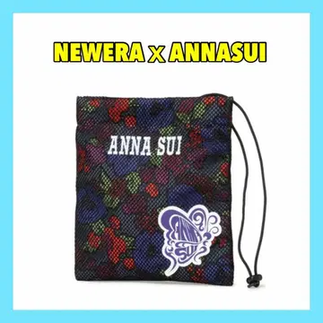 [ 새상품 ] NEW ERA 뉴에라 x 안나수이 플랫 넥 파우치