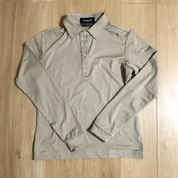 AQUASCUTUM 긴팔 피케 셔츠 골프