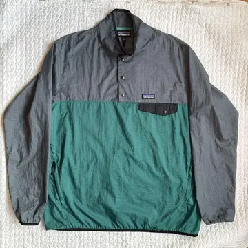 patagonia 나일론 자켓 L 사이즈 그레이/그린 패커블