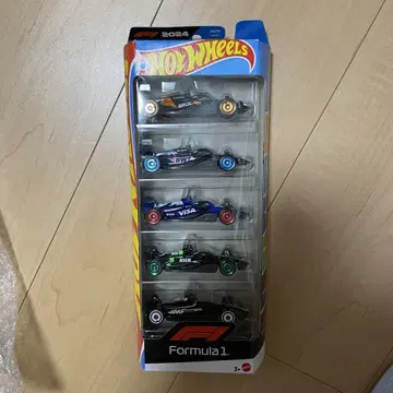 Hot Wheels 2024 F1 미니카 5대 세트 미개봉 새상품.