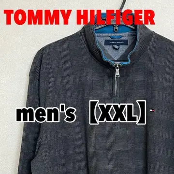 A100 [ TOMMY HILFIGER ] 하프 지퍼 상의 [ XXL ]