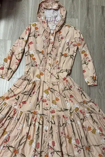 핑크하우스 PINKHOUSE 잉게보그 꽃무늬 롱 원피스