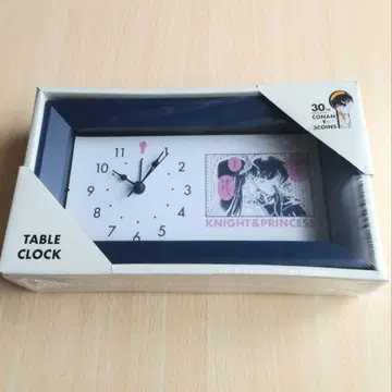 명탐정 코난 3COINS 탁상시계 쿠도 신이치 모리 란