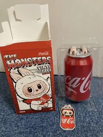 정품 POP MART LABUBU 코카 콜라 시크릿