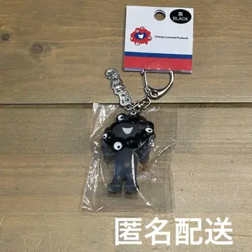 블랙 미야쿠미야쿠 입체 PVC 키링 플레이트 포함 만박 새상품 블랙