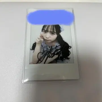Pixel Ribbon 하야마 물방울 파자마 폴라로이드 사인 포함