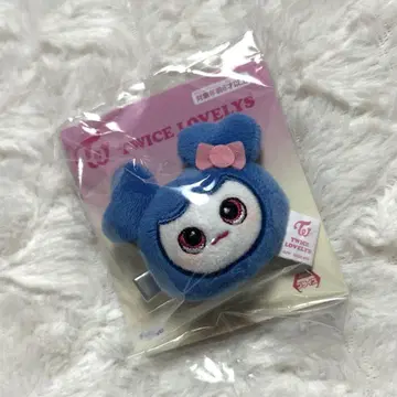TWICE LOVELYS 봉제 인형 헤어핀 쯔위 GiGO 한정판