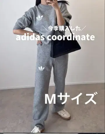 아디다스 오리지널 애슬레틱 뎁트 니트 팬츠 M