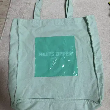 사쿠라이 유이 FRUITS ZIPPER 최애 아필 토트백