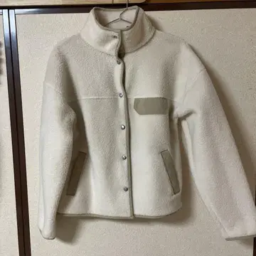 THE NORTH FACE 플리스 자켓 화이트