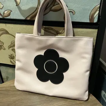 MARY QUANT 핑크 미니 핸드백 미키