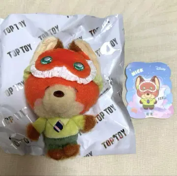 TOPTOY 디즈니 주토피아 닉 봉제 인형 키링