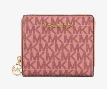 Michael Kors 핑크 접이식 지갑 새상품급!