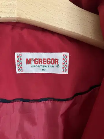 McGregor 스포츠 웨어 자켓 M 레드