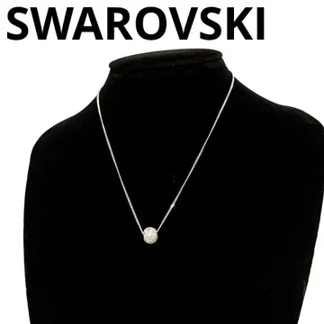 SWAROVSKI 스와로브스키 목걸이 파베 공 빈티지