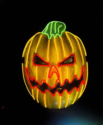 빛나는 가면 호박 할로윈 분장 코스프레 Halloween 호박