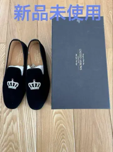 미사용 새상품 UNITED ARROWS 크라운 자수