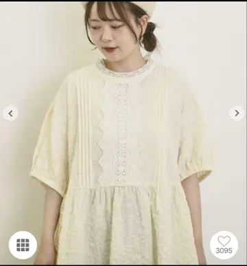사만사 모스모스 플라켓 레이스 절개 원피스 S 사이즈
