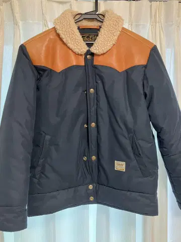 CALEE 네이비 다운 자켓 M