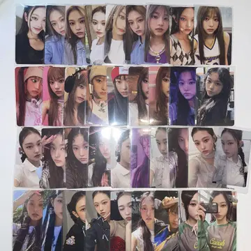 newjeans 해린 트레이딩 카드 묶음 판매