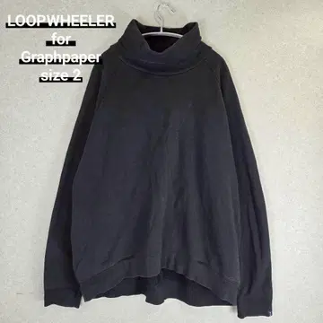 LOOPWHEELER for Graphpaper High Neck