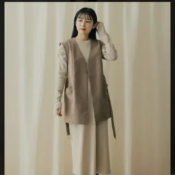어반 리서치 베스트 베이지 벨트 포함
