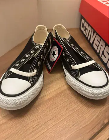 CONVERSE ALL STAR OX 블랙 25cm