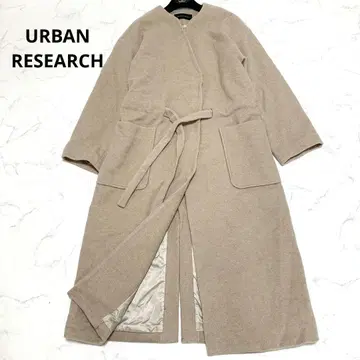 URBAN RESEARCH 어반 리서치 울 파일 드로스트 코트