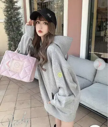 Rady 네온 와펜 후디 후드티 그레이 M
