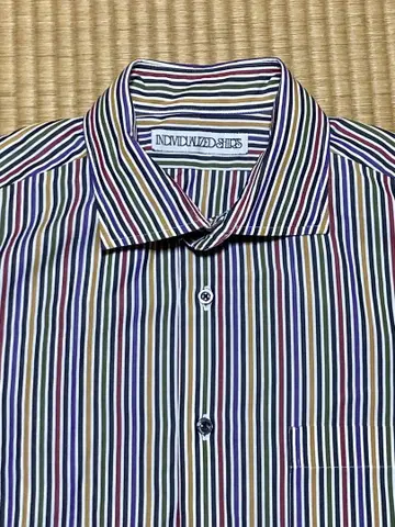 INDIVIDUALIZED SHIRTS 긴팔 셔츠 스트라이프