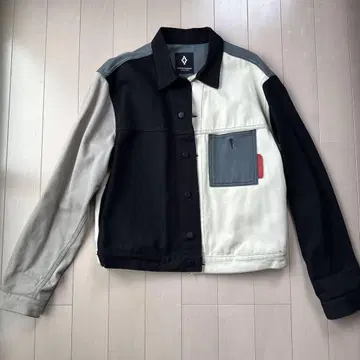 MARCELO BURLON 멀티 컬러 데님 자켓
