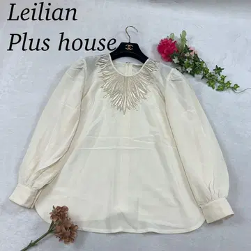I880 XL 릴리 엠플러스 하우스 블라우스 아이보리 여성용