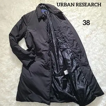 새상품급 어반 리서치 다운 90% 스텐카라 코트 블랙 출퇴근 오피스