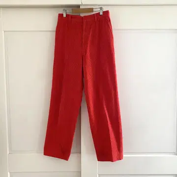 6 ROKU CORDUROY PANTS 코듀로이 팬츠 레드 36