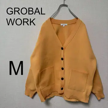 글로벌 워크 GROBAL WORK 가디건 [ M ] V넥 볼레로
