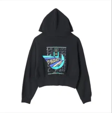 ULTRA JAPAN 크롭 집업 후드티 M 사이즈 새상품