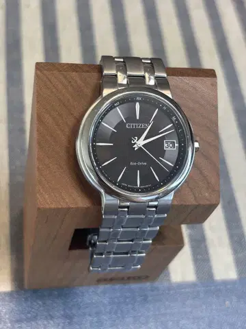 CITIZEN Eco-Drive 블랙 남성용 손목시계