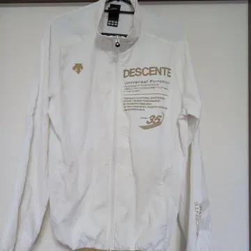 DESCENTE 스포츠 모드 자켓 화이트