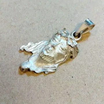 예수 그리스도 얼굴 조각 펜던트