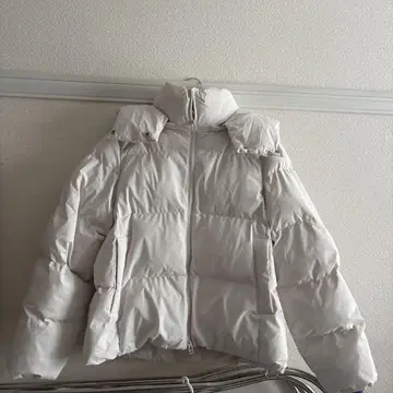 GU 히트 패디드 블루종 다운 자켓