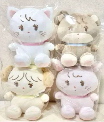 mikko 마슈못치 봉제 인형 4개 세트