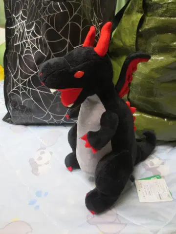 택 포함 다크니스 드래곤 아비스 다크 프레임 봉제 인형 DRAGON