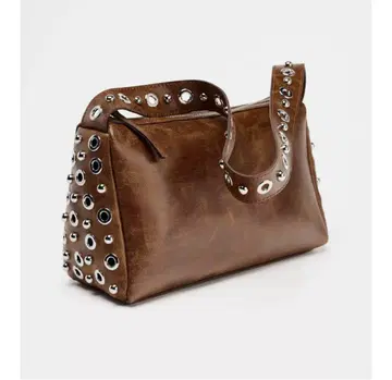 메탈 아플리케 숄더백 ZARA