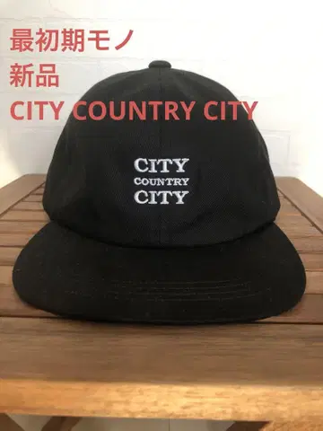 [ 미사용 초기 ] 새상품 CITY COUNTRY CITY CAP CCC