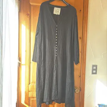 08Mab 가디건 린넨 원피스