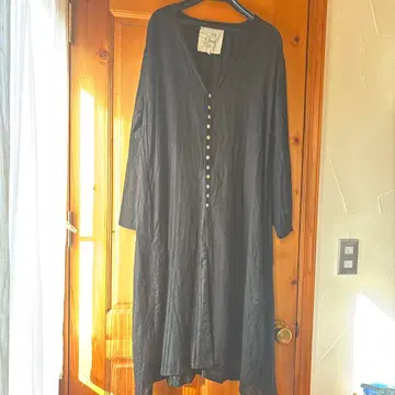 08Mab 가디건 린넨 원피스