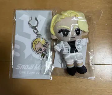 라울 스노우 칠 봉제 인형 아크릴 키 홀더