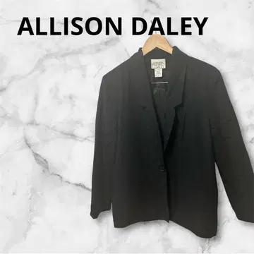 새상품급 ALLISON DALEY 블랙 테일러드 자켓 사이즈 8