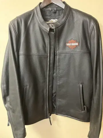 Harley-Davidson 블랙 가죽 자켓 2XL